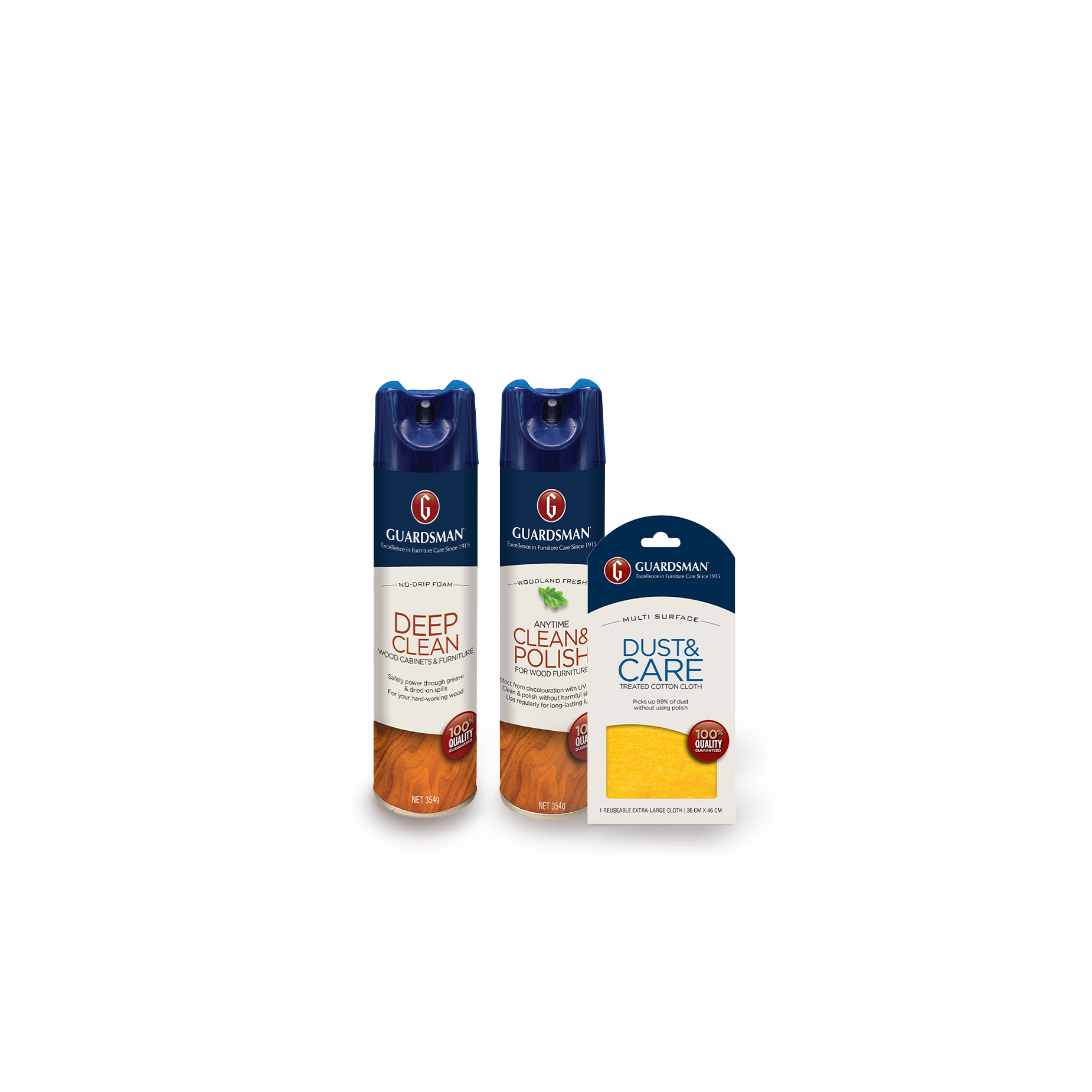 Guardsman Product Care Timber Furniture - Wood Care Kit