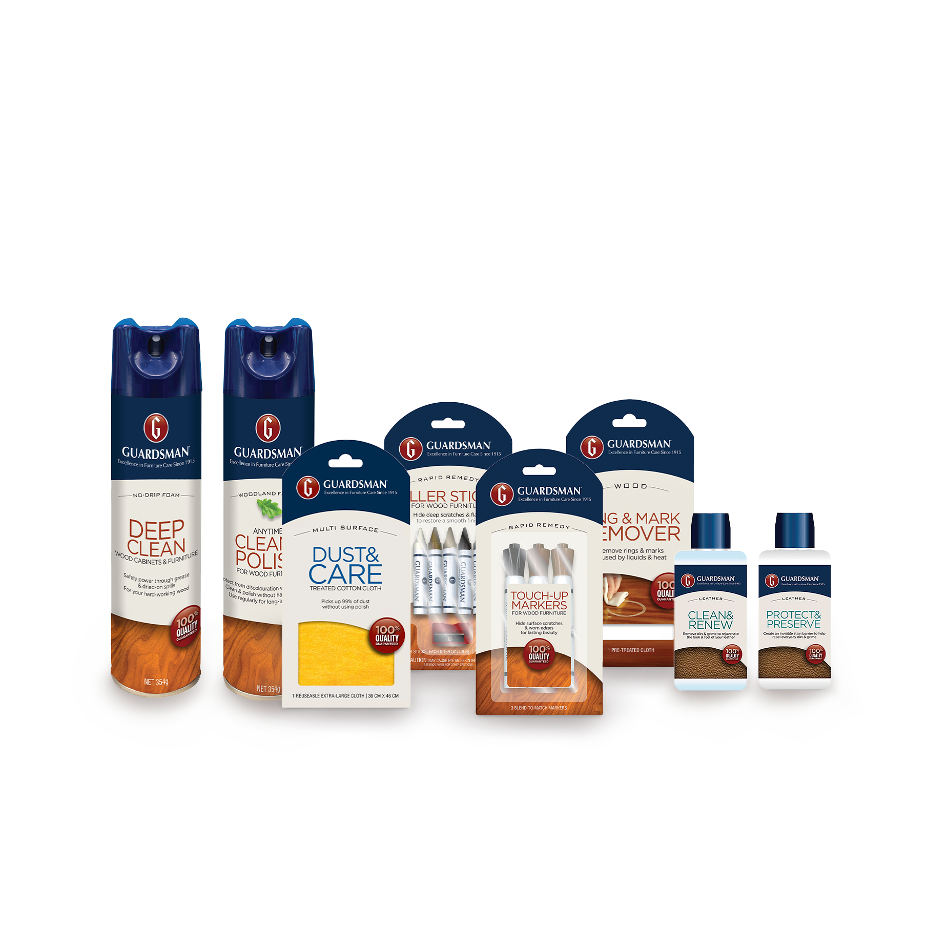 Guardsman Product Warranty Wood & Leather - Wood & Leather Dining Set - 5 Year