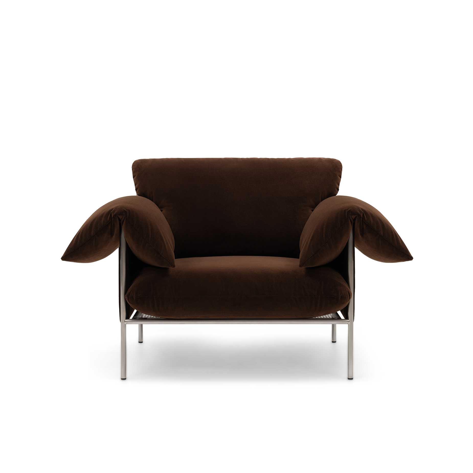 Ellison Studios Alva Armchair in Brown Avalon Piccolo