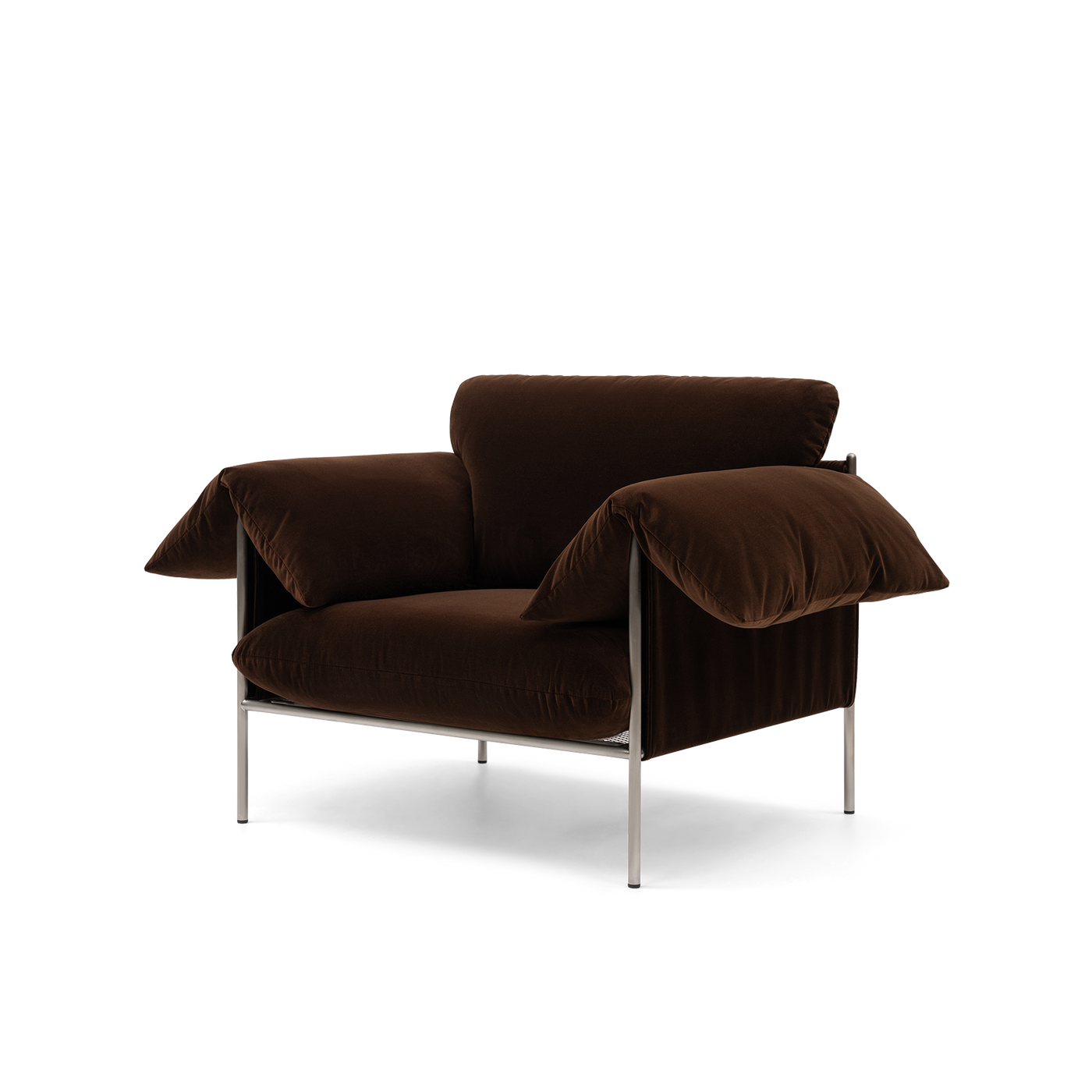 Ellison Studios Alva Armchair in Brown Avalon Piccolo