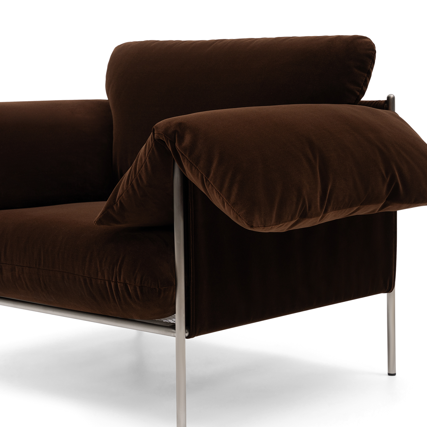 Ellison Studios Alva Armchair in Brown Avalon Piccolo