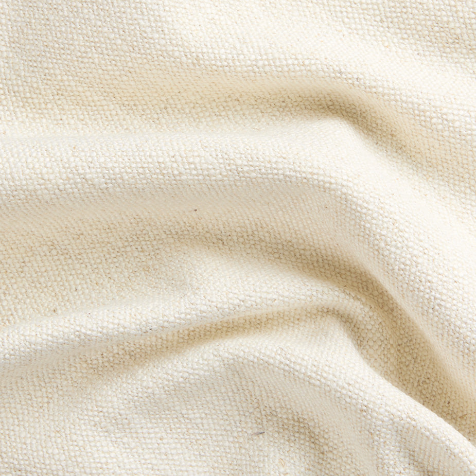 ELLISON STUDIOS. Alva Armchair in white hyams sable swatch