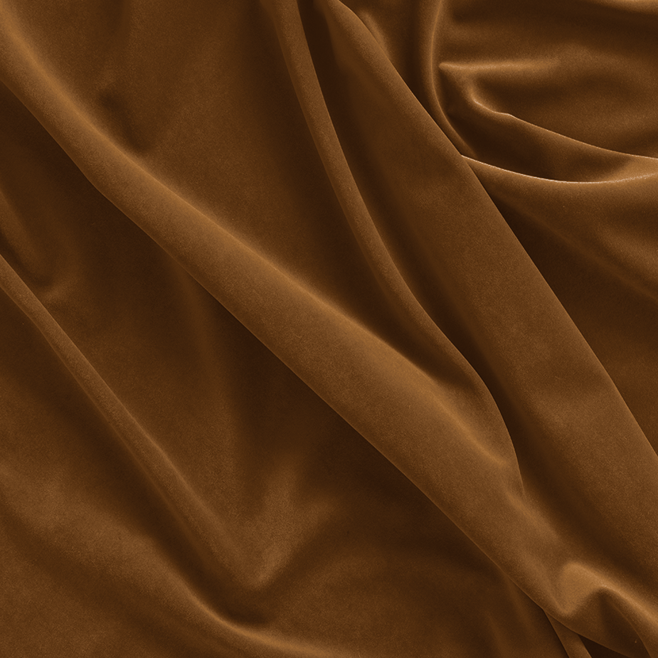 ELLISON STUDIOS. Alva Armchair in brown malibu cognac swatch