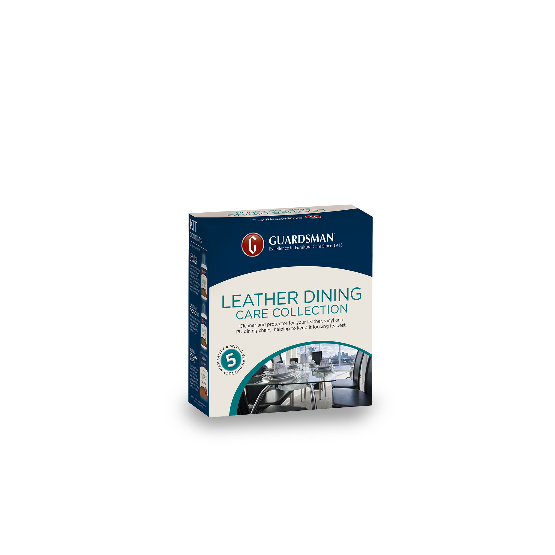 Guardsman Product Warranty Leather Dining Set - 1-10 Seats - 5 Year