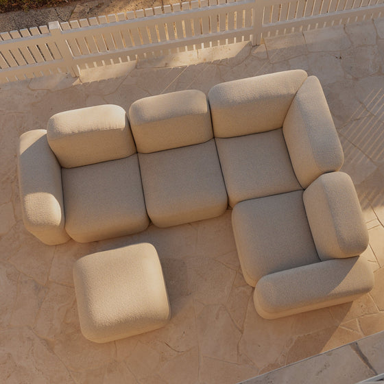 Muse Outdoor Corner Modular Piece - [ Collaroy Static ]