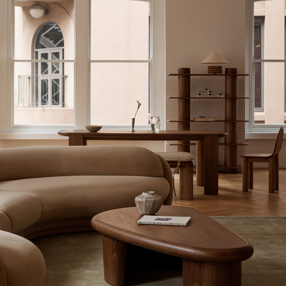 Interlude Coffee Table - [ Walnut ]