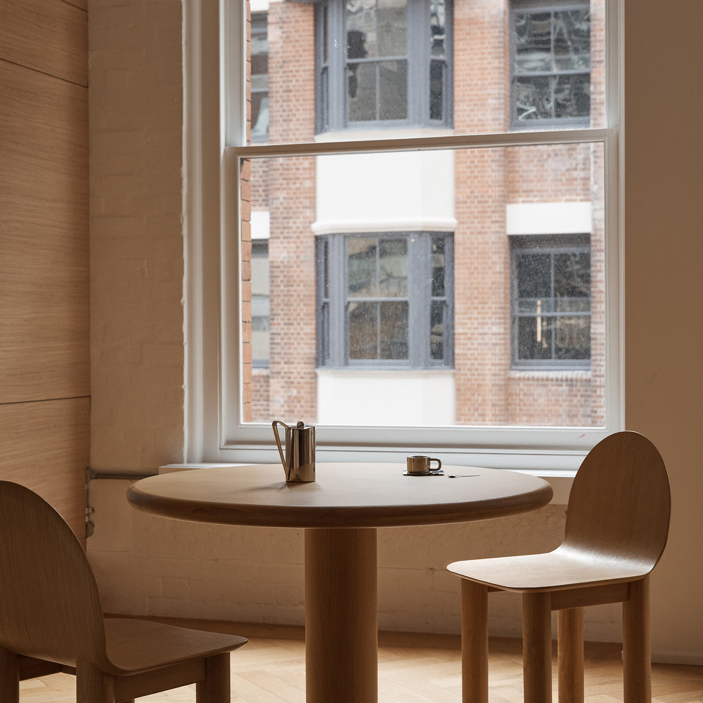 Arch Timber Dining Chair - [ Oak ]