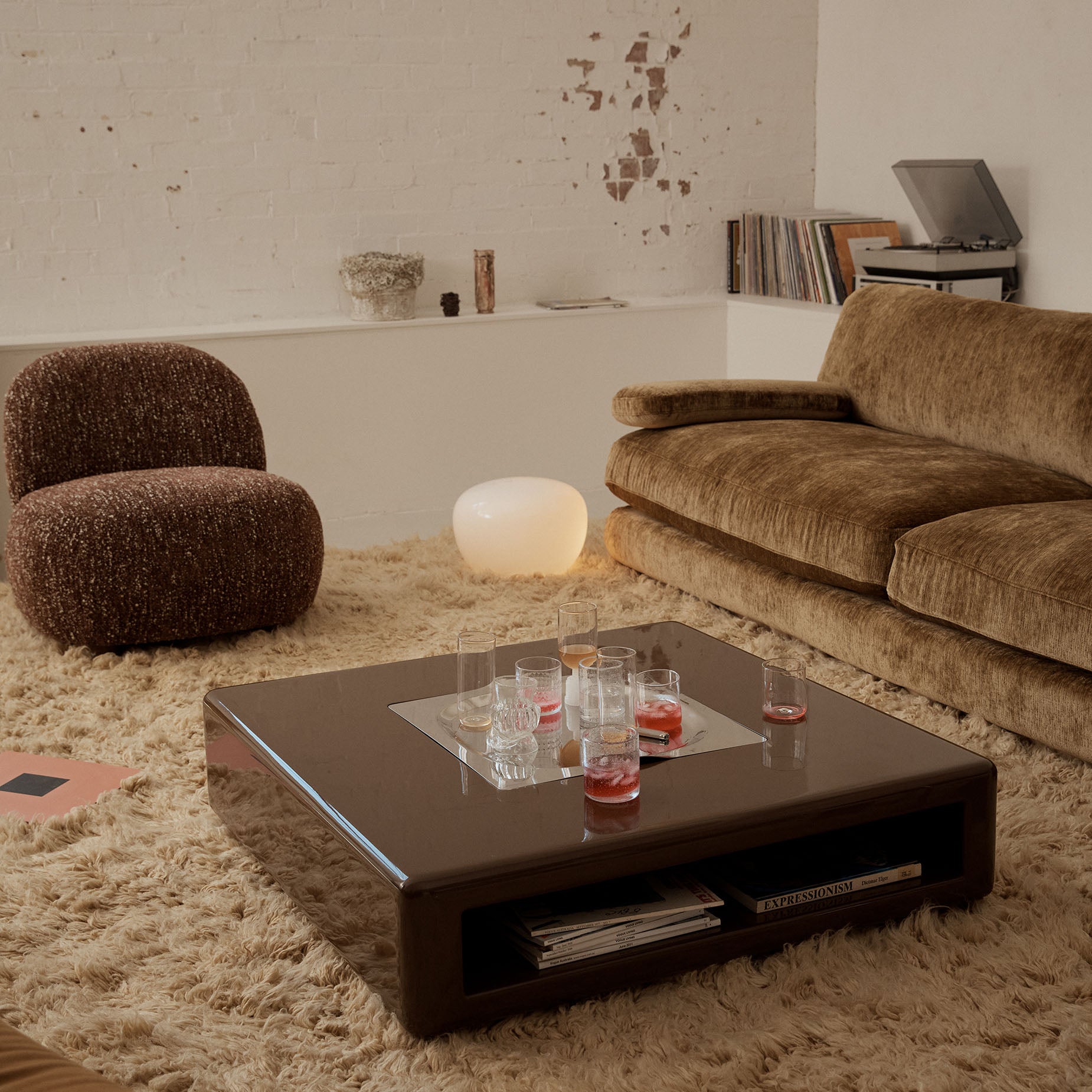Jetson Coffee Table - [ Chocolate ]