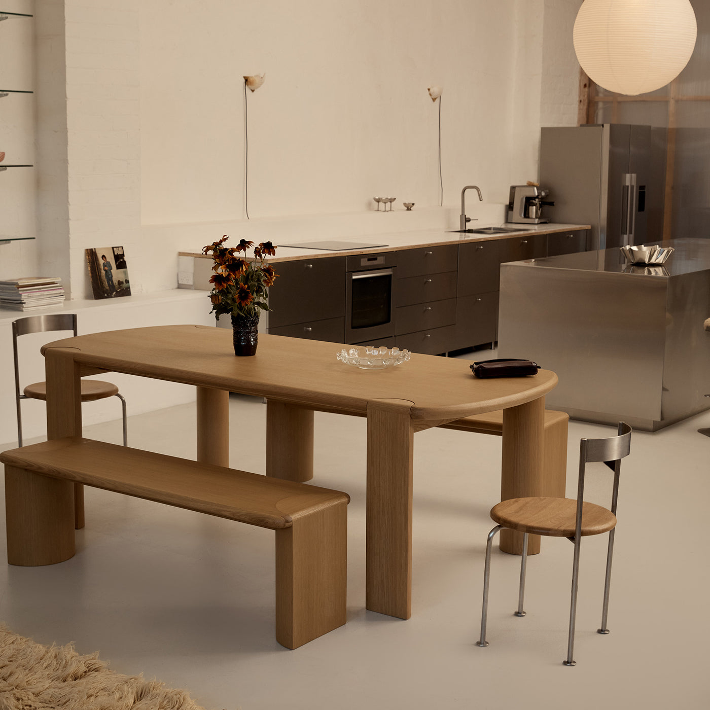 Liaison Bench - [ Oak ]