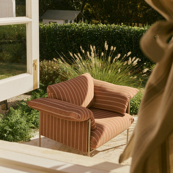 Alva Outdoor Armchair - [ Terra Rossa ]