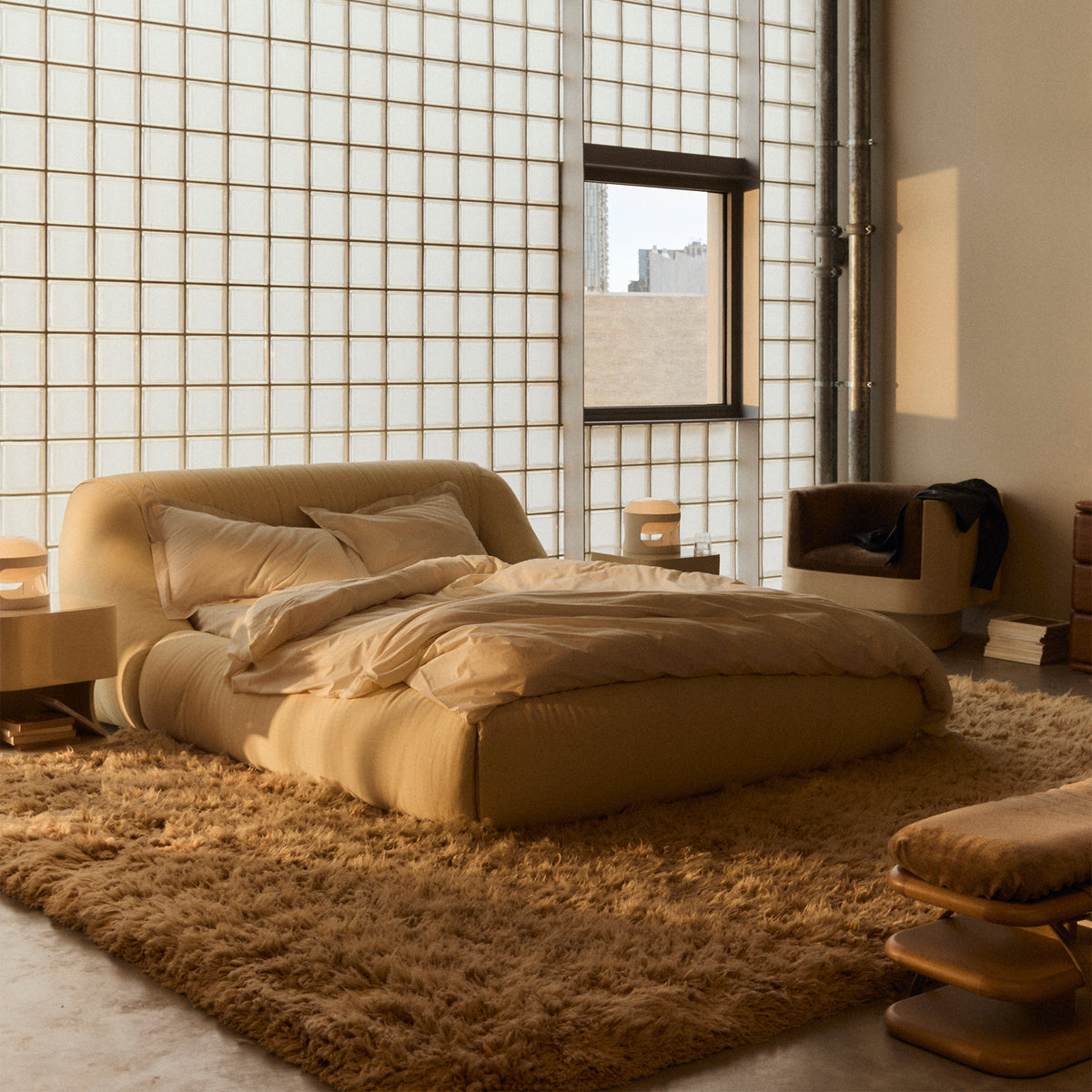 Melt Queen Bed - [ Salento Butter ]