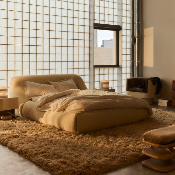 Melt King Bed - [ Salento Butter ]