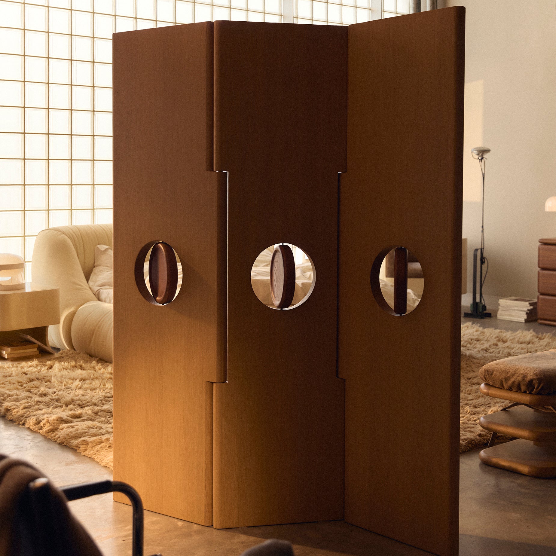 Tondo Screen - [ Oak ]