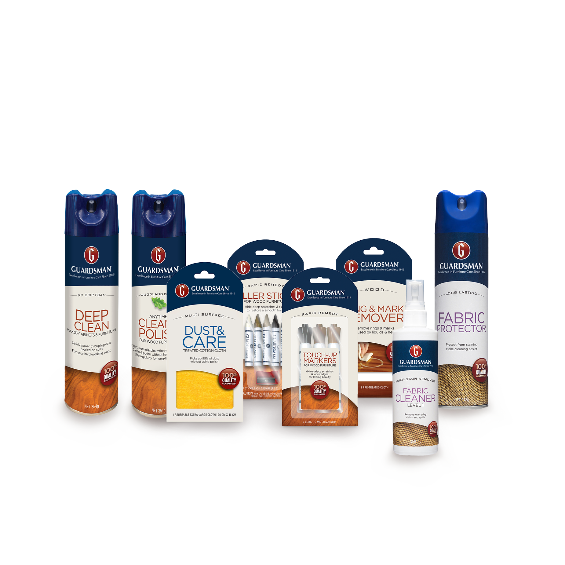 Guardsman Product Warranty Wood & Fabric - Wood & Fabric Dining Set - 5 Year