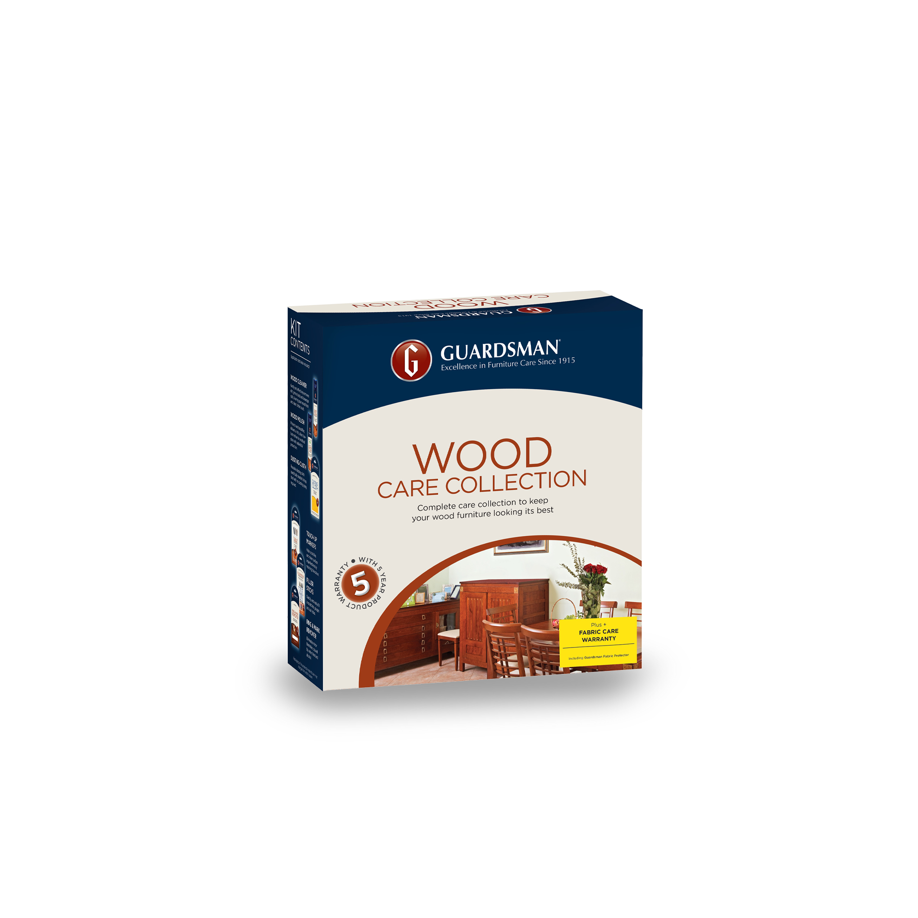 Guardsman Product Warranty Wood & Fabric - Wood & Fabric Dining Set - 5 Year