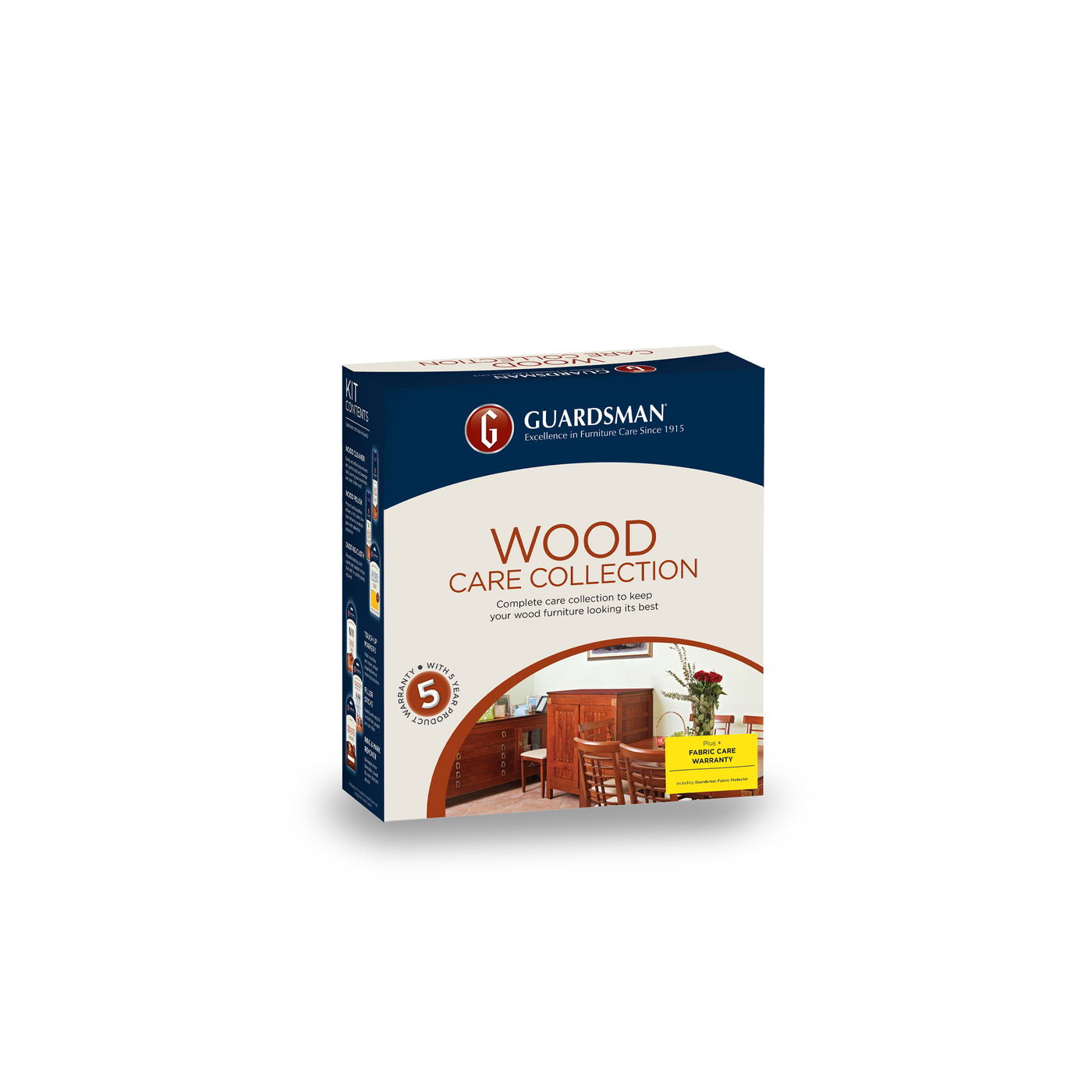 Guardsman Product Warranty Wood & Fabric - Wood & Fabric Dining Set - 5 Year