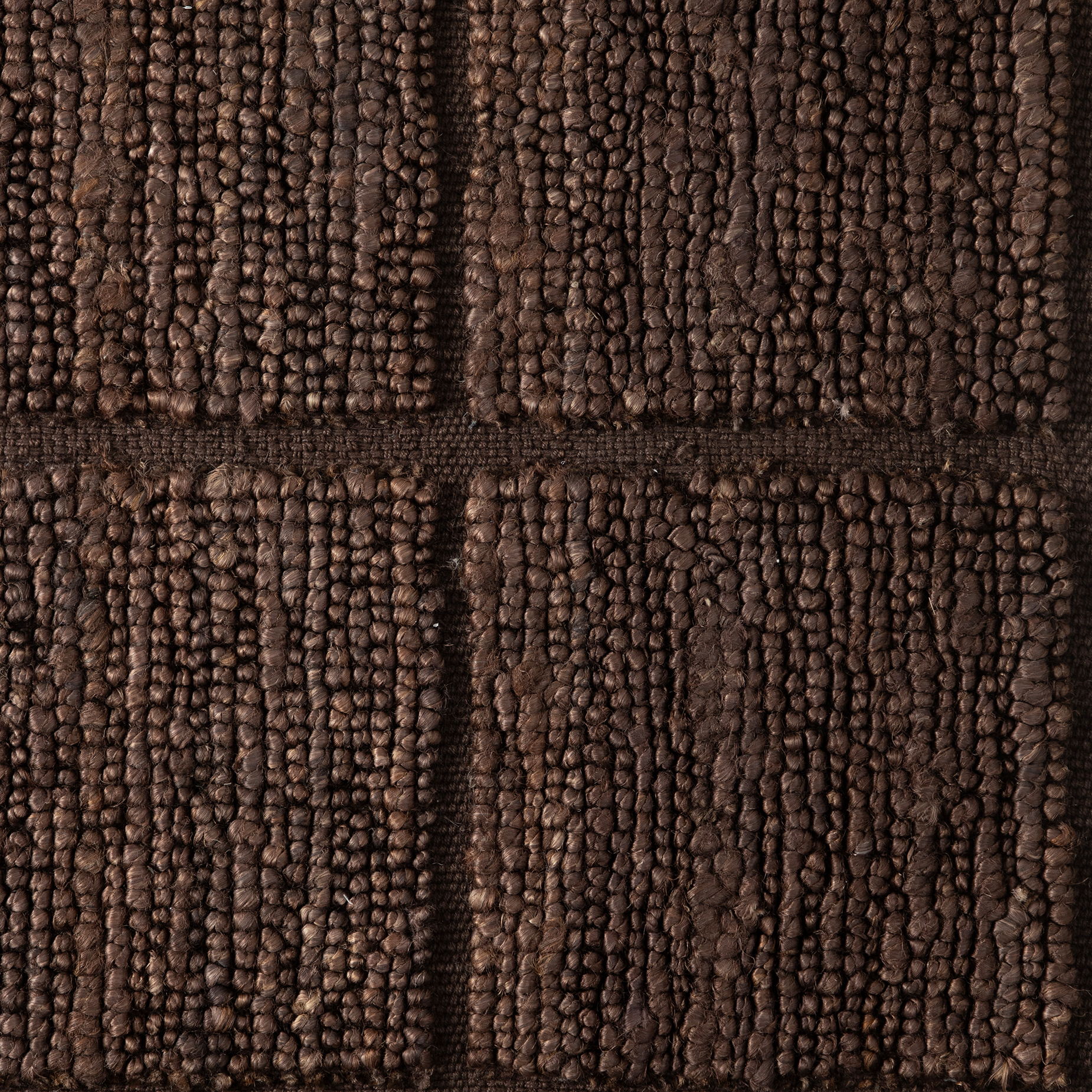 Relief Grid Floor Rug 3 x 4m - [ Grid Espresso ]