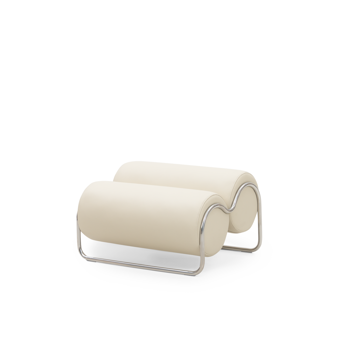Chromeo Ottoman - [ Simpson Cream ]