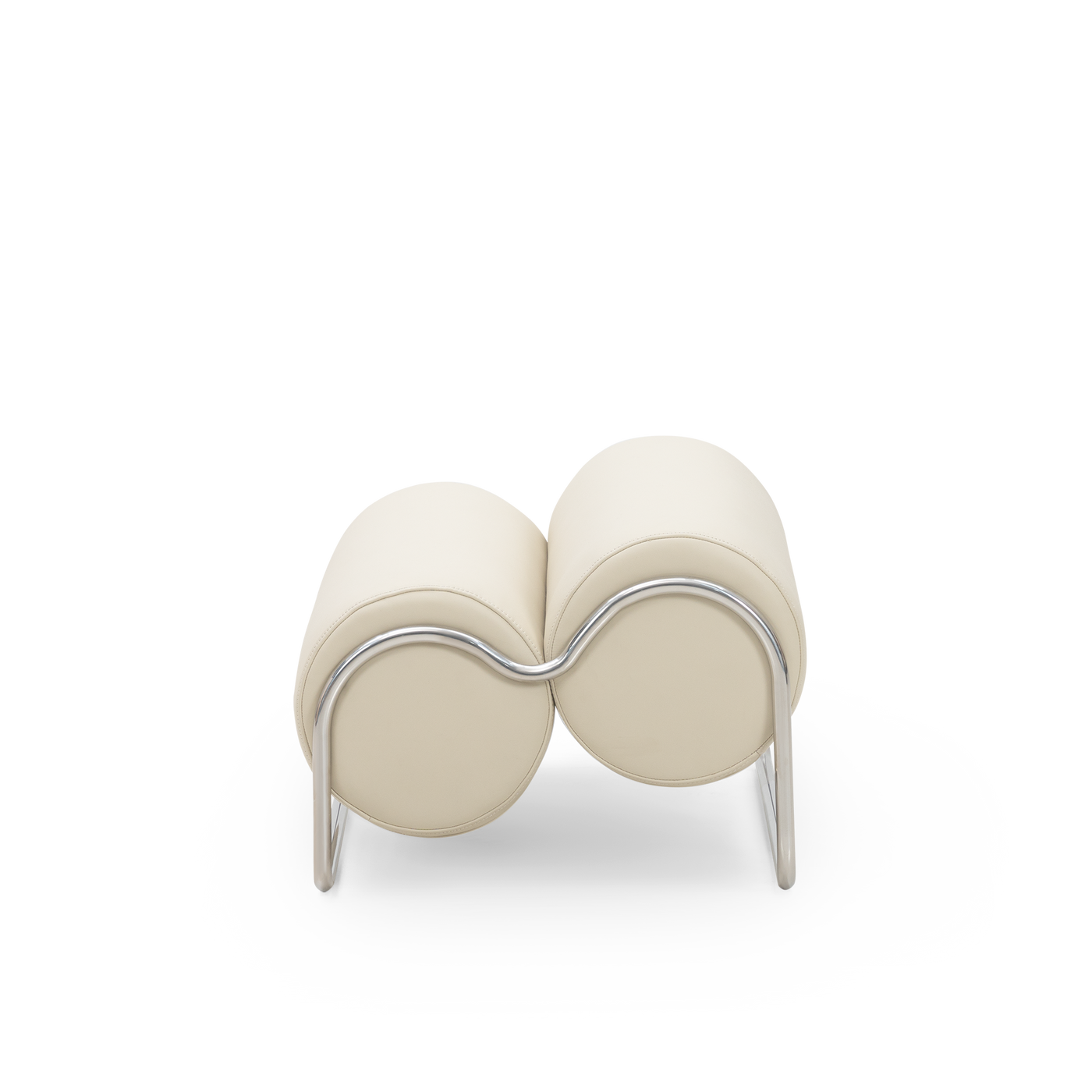 Chromeo Ottoman - [ Simpson Cream ]