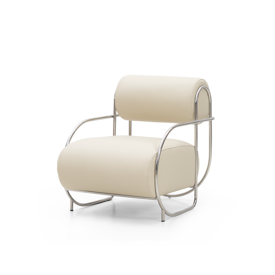 Chromeo Armchair - [ Simpson Cream ]