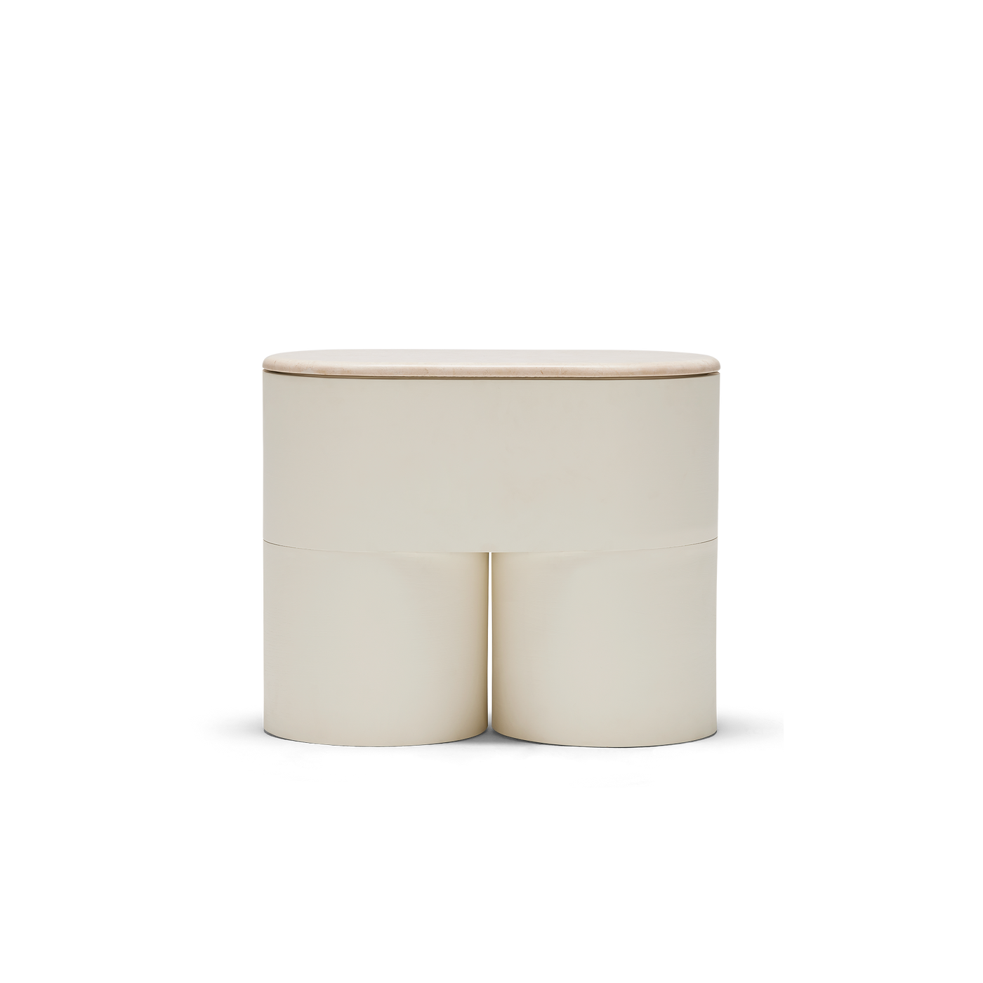 Fin Bedside - [ Tofu & Marble Cosmos Crema ]