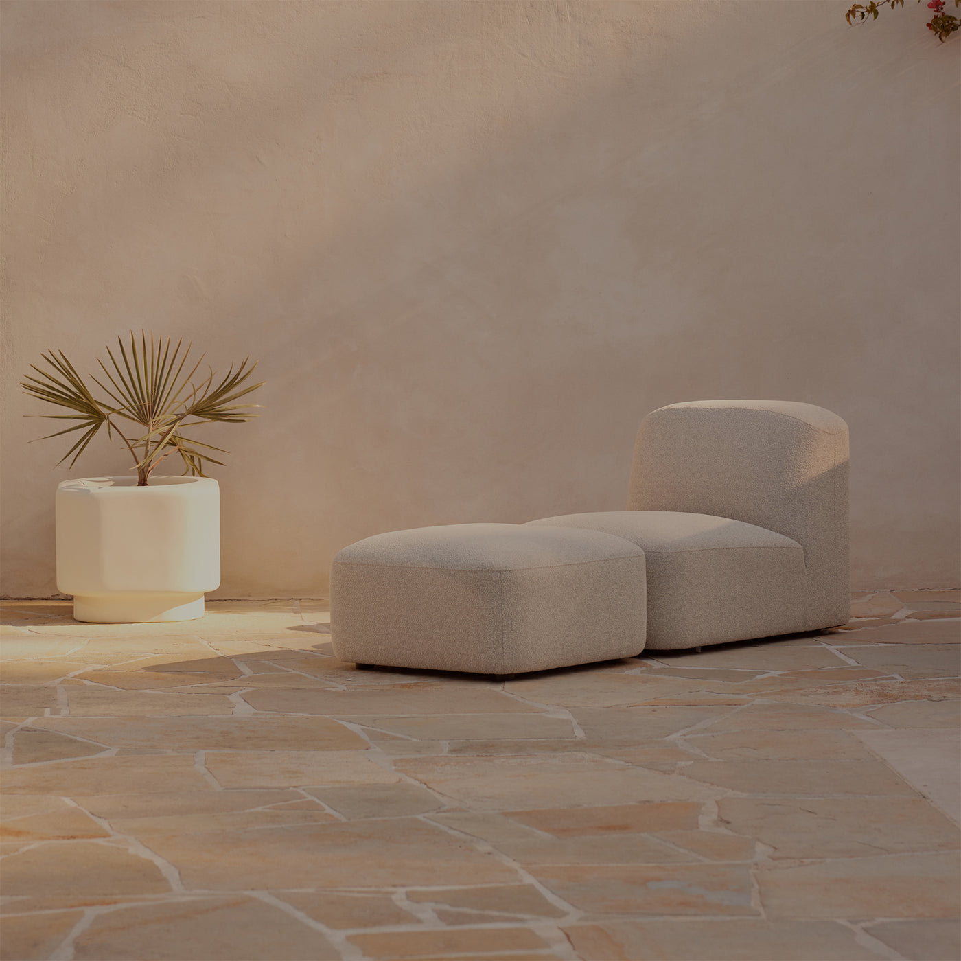 Muse Outdoor Armless Modular Piece - [ Collaroy Static ]