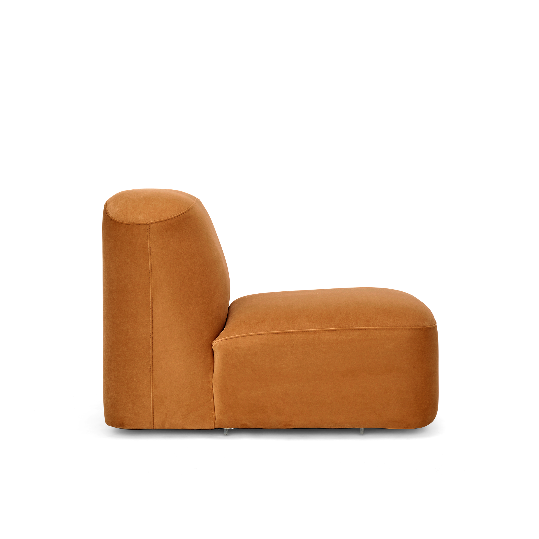 Muse Armless Modular Piece - [ Malibu Caramel ]