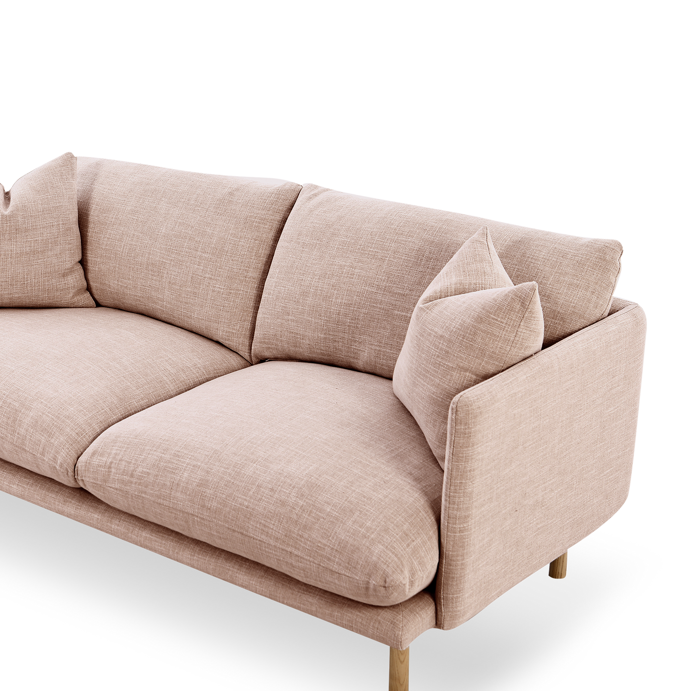 Zephyr 2.5 Seat Sofa - [ Byron Biscuit ]