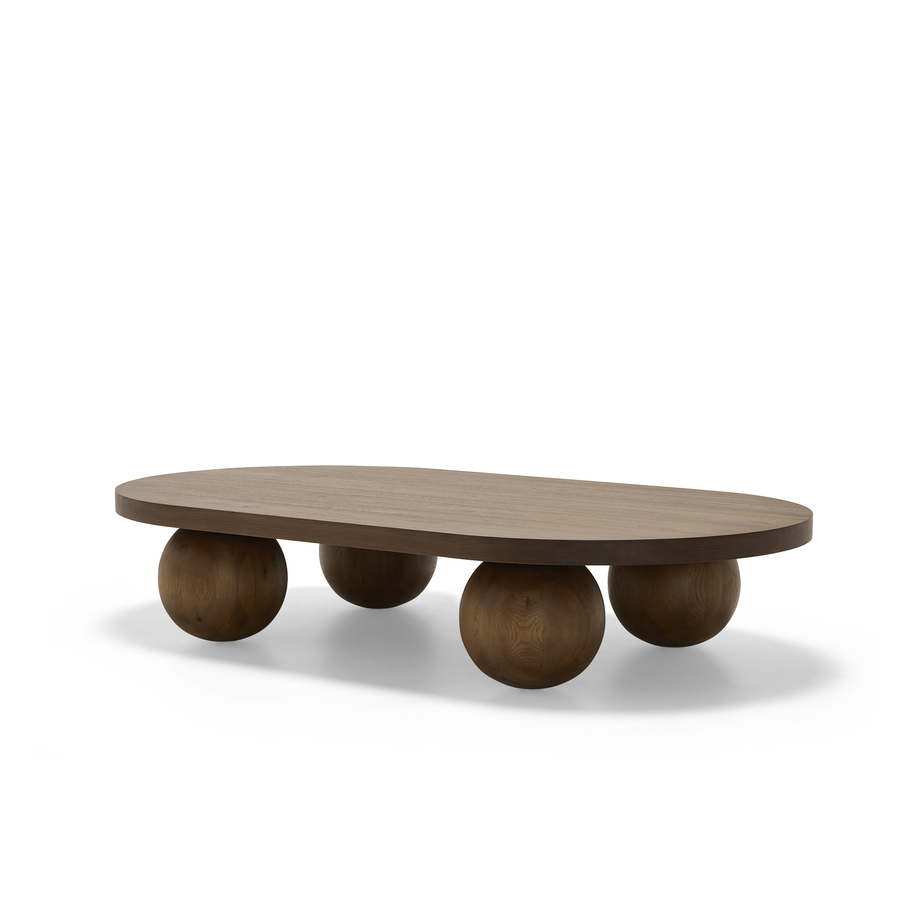 Yoko Capsule Coffee Table - [ Walnut ]