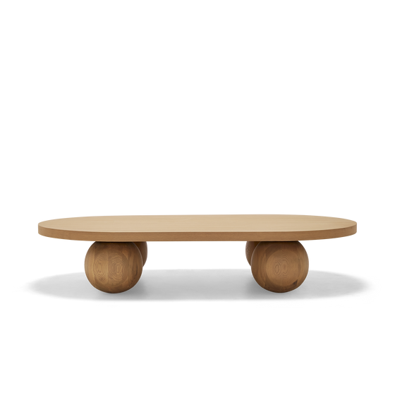 Yoko Capsule Coffee Table - [ Oak ]