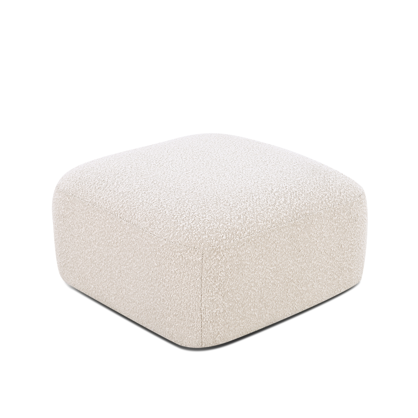 Muse Ottoman - [ Bronte Whipped Cream ]