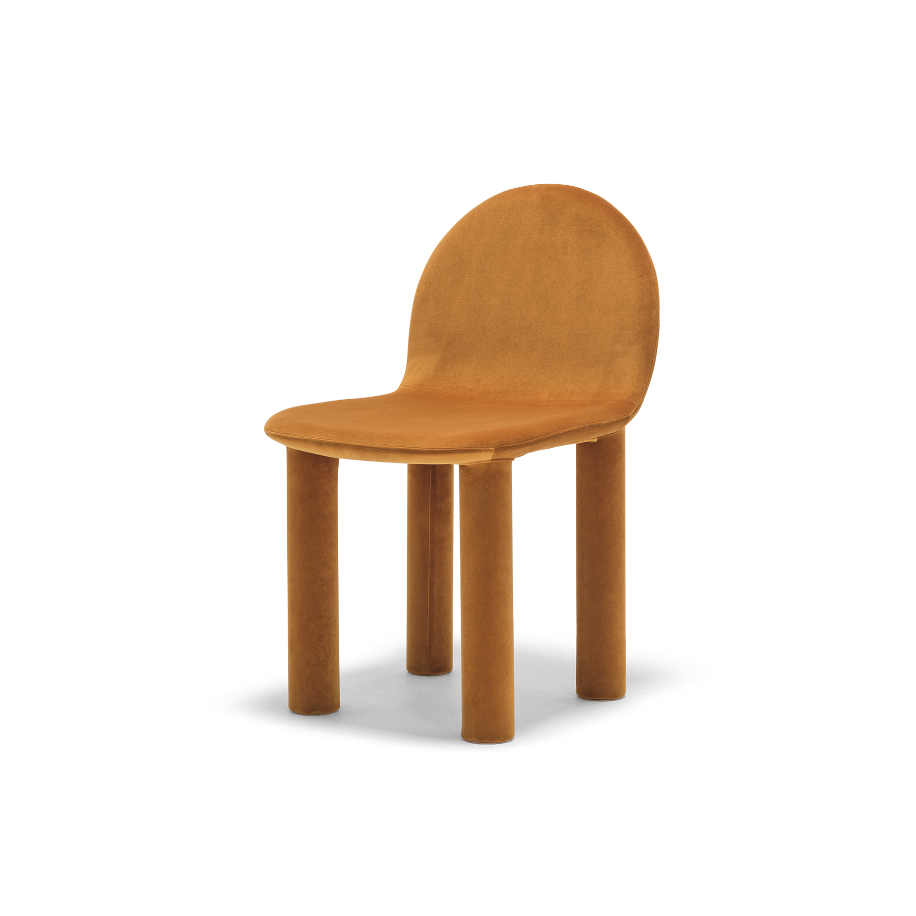 ELLISON STUDIOS. Arch Dining Chair in Malibu Caramel