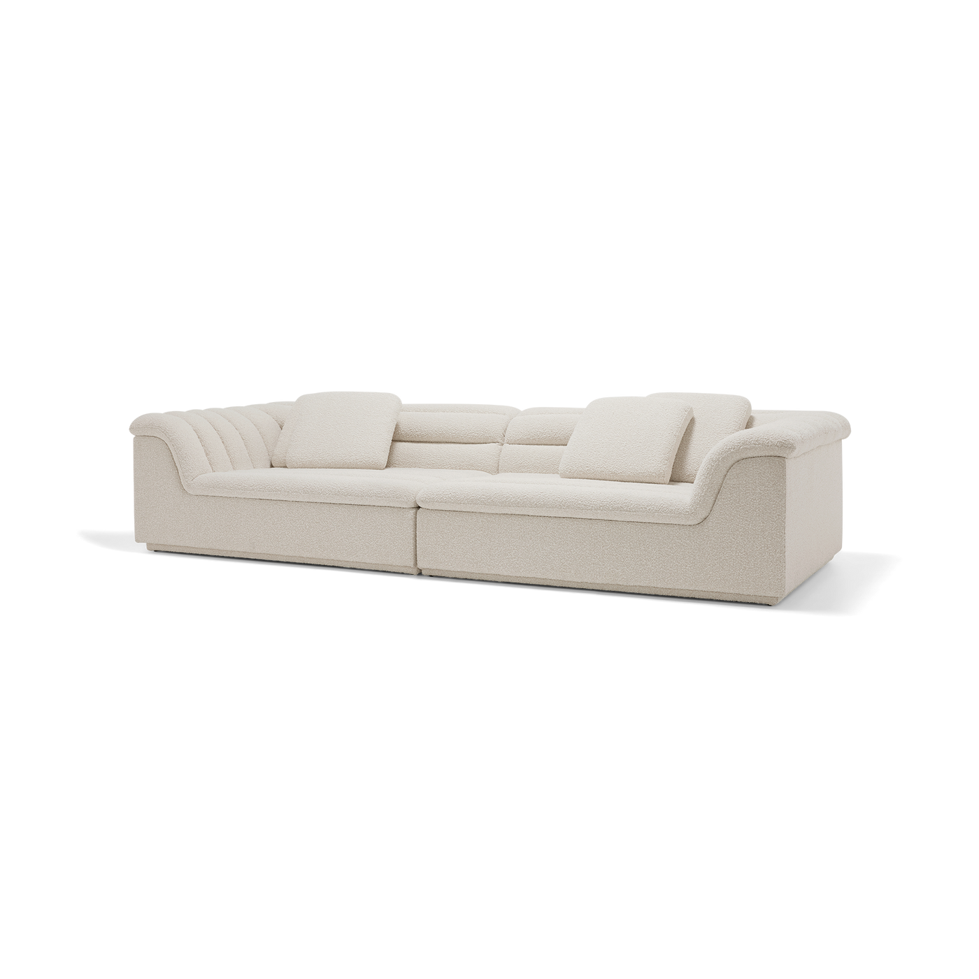 Float 4 Seat Sofa - [ Bronte La Creme ]