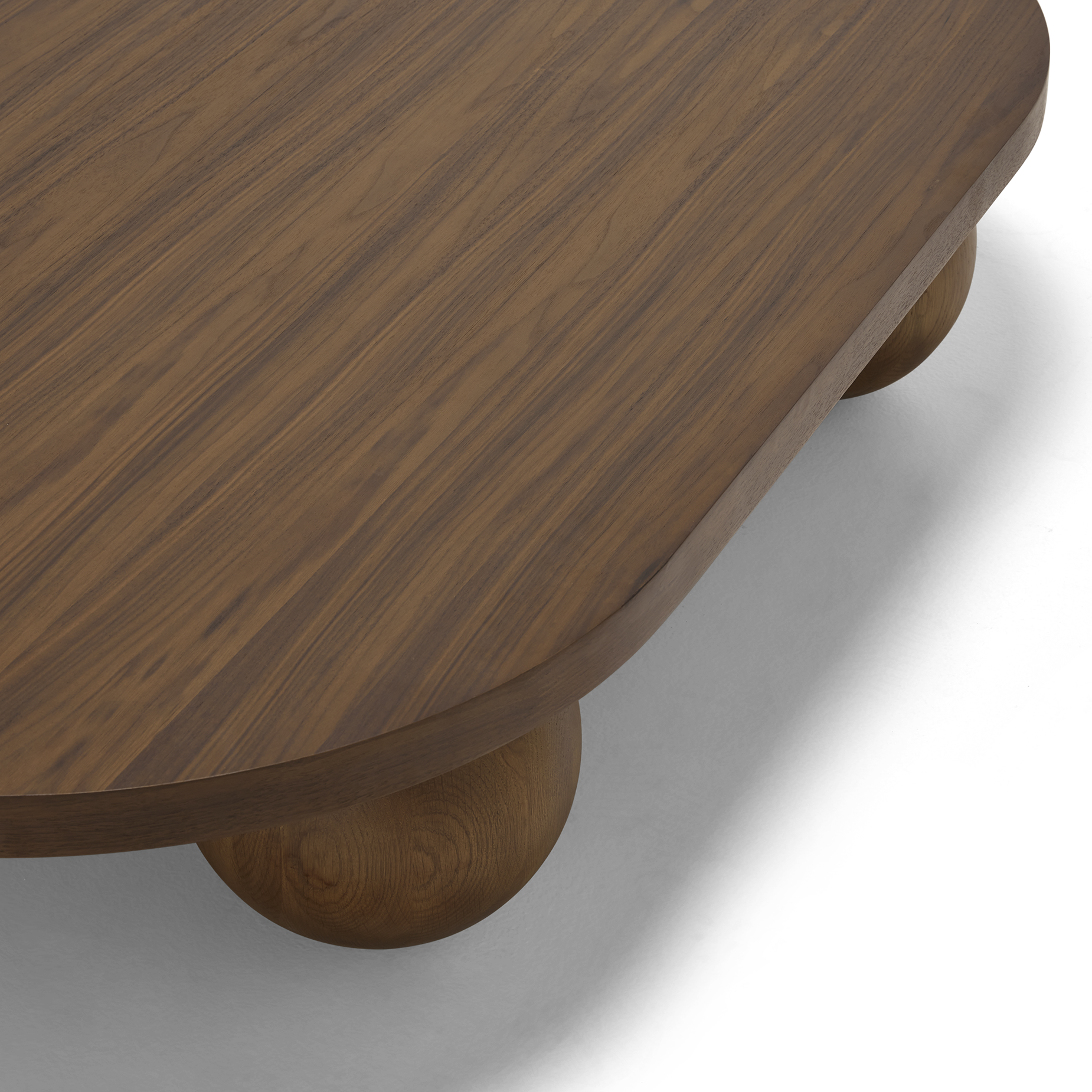 Yoko Capsule Coffee Table - [ Walnut ]