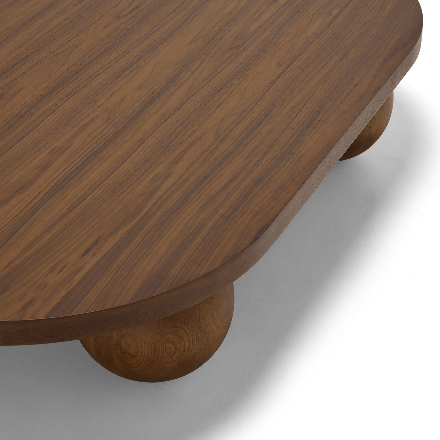 Yoko Capsule Coffee Table - [ Walnut ]