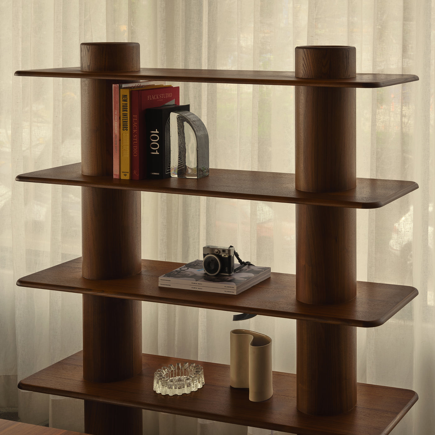Contour 5 Shelf - [ Walnut ]