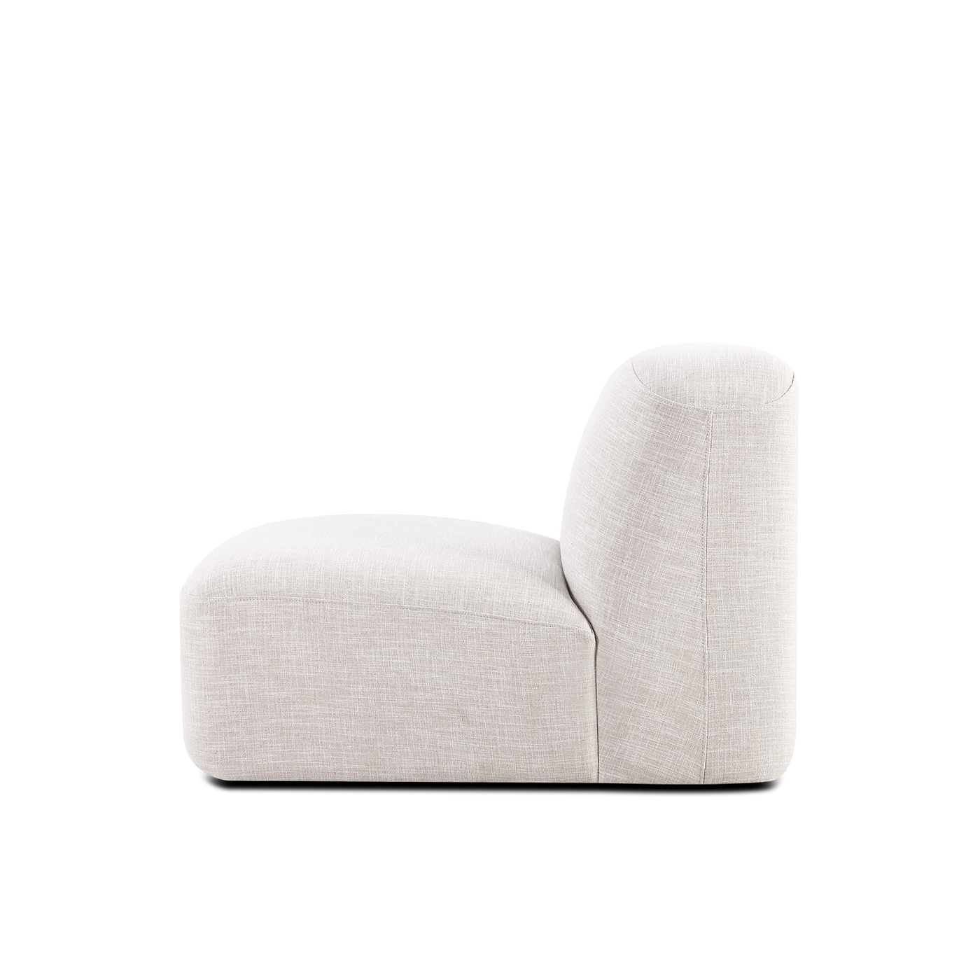 Muse Armless Modular Piece - [ Byron Oyster ]