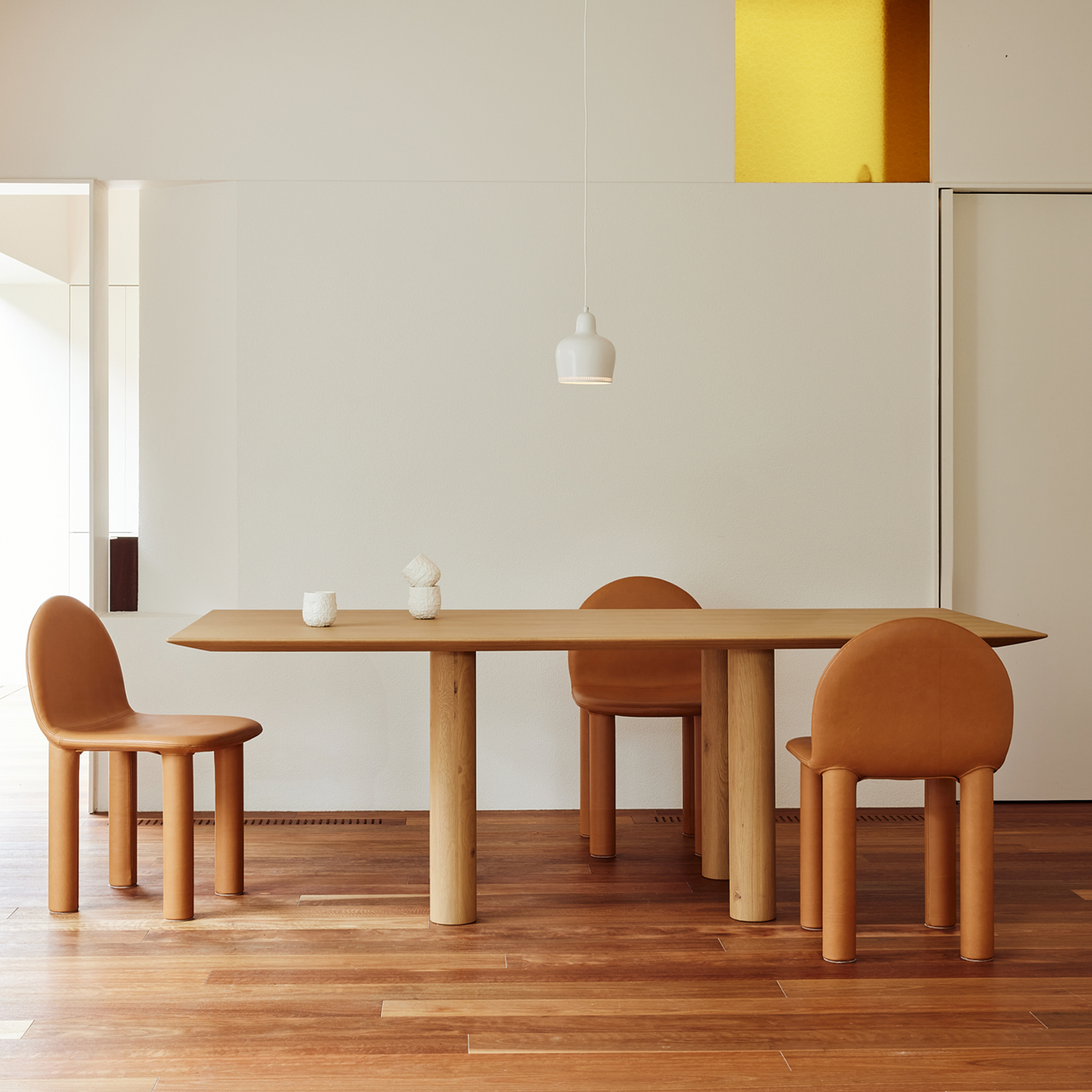 Earth 220 Dining Table - [ Oak ]