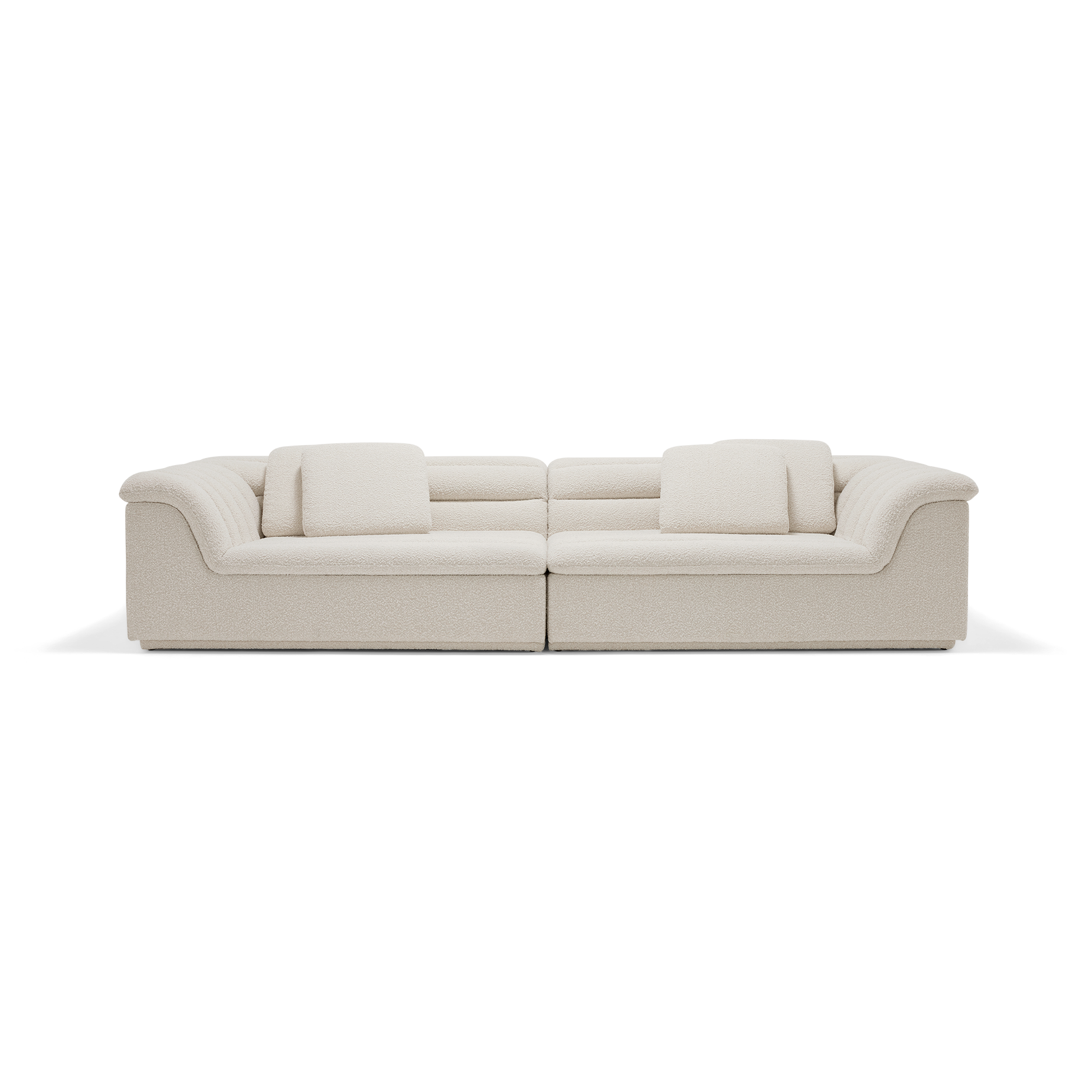 Float 4 Seat Sofa - [ Bronte La Creme ]
