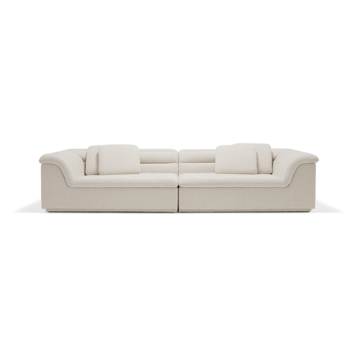 Float 4 Seat Sofa - [ Bronte La Creme ]