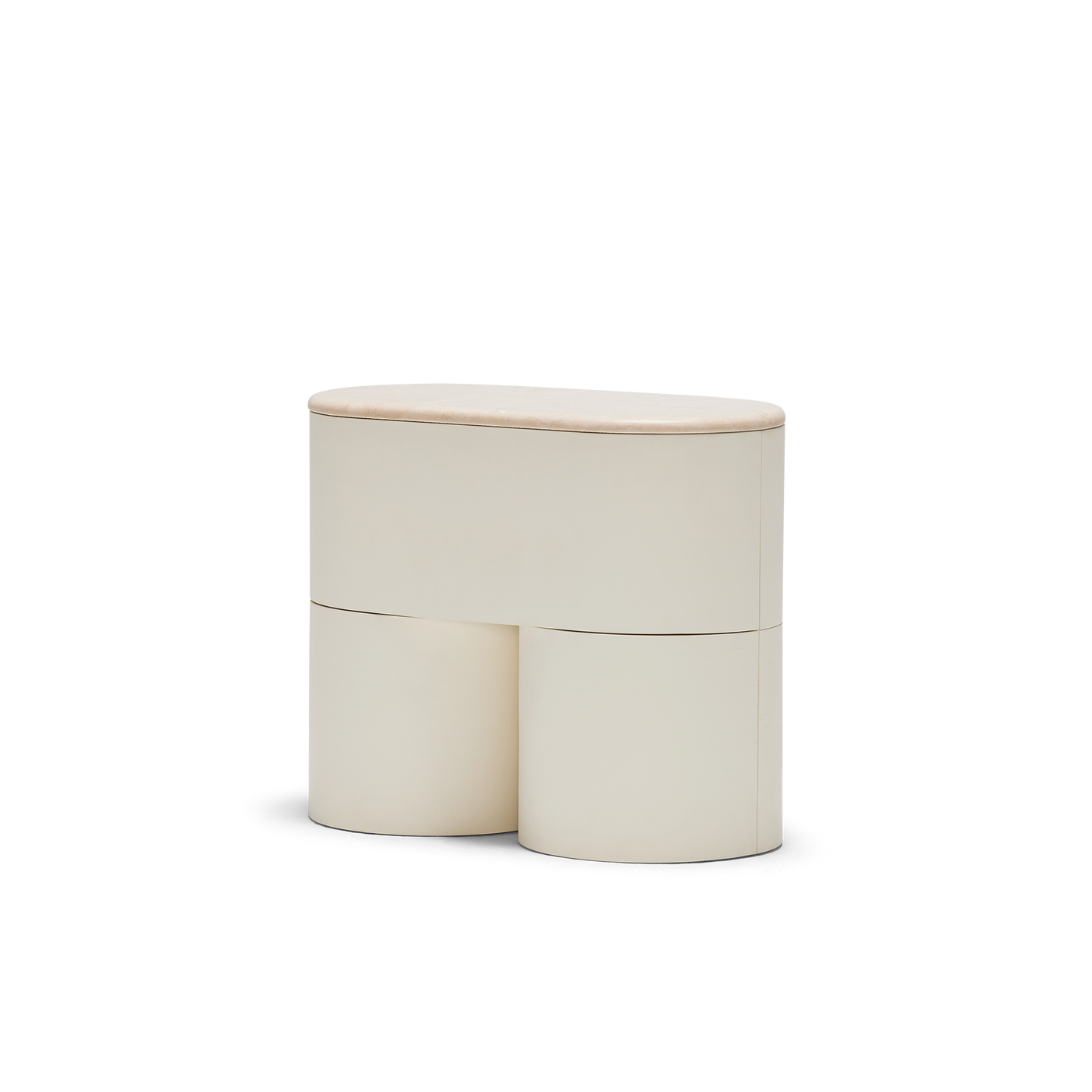 Fin Bedside - [ Tofu & Marble Cosmos Crema ]