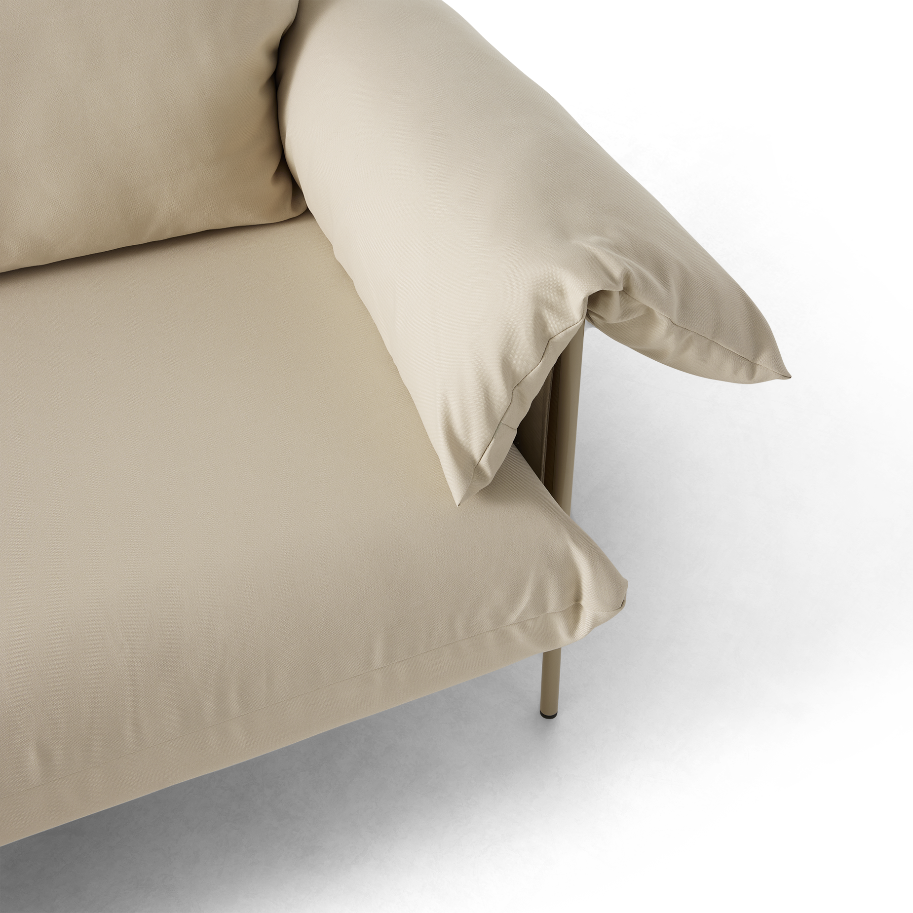 Alva Outdoor 2 Seat Sofa - [ Palermo Sand ]