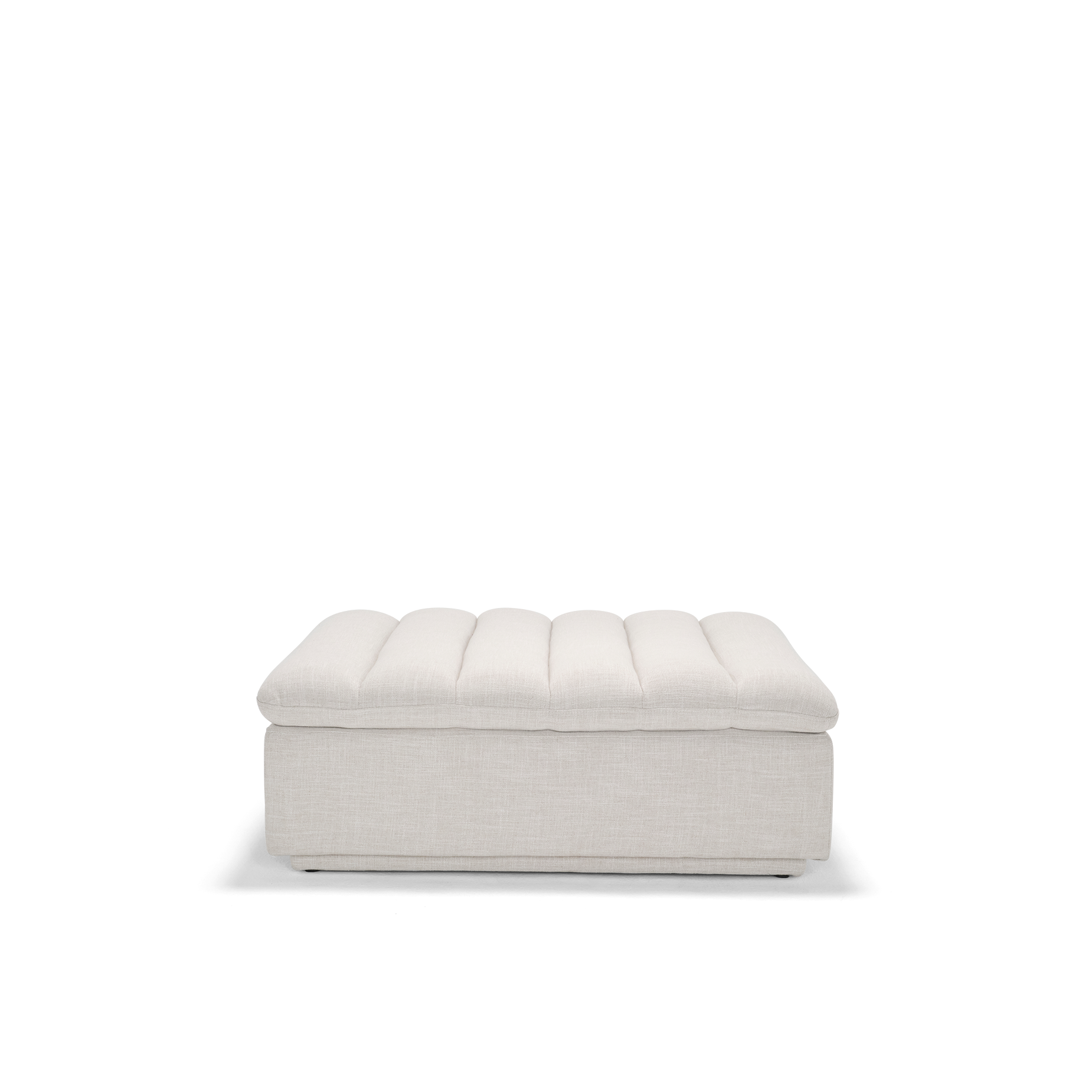 Float Ottoman - [ Byron Oyster ]