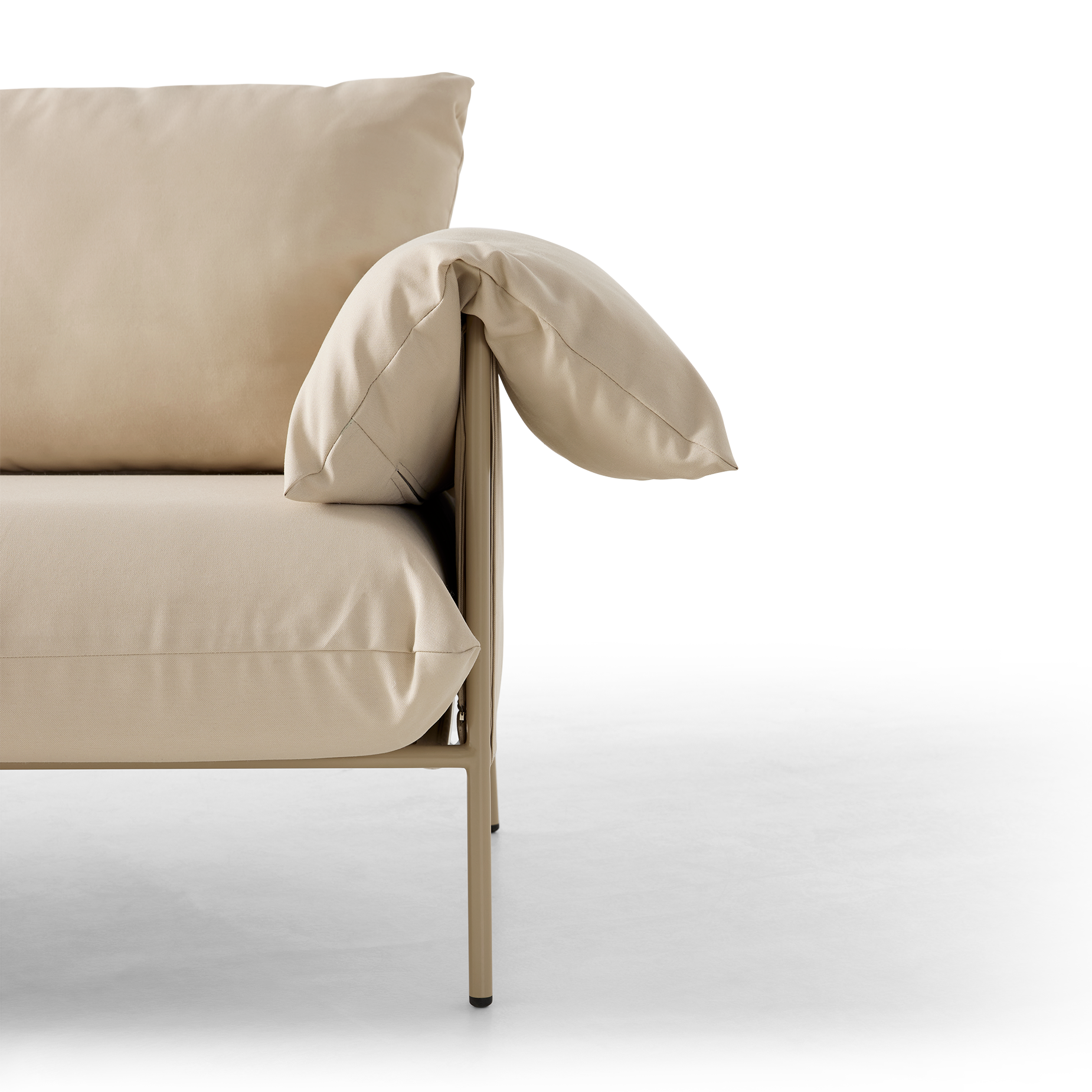 Alva Outdoor 2 Seat Sofa - [ Palermo Sand ]