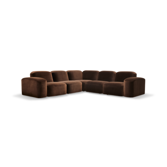 Muse 5 Piece Modular Sofa - [ Avalon Piccolo ]