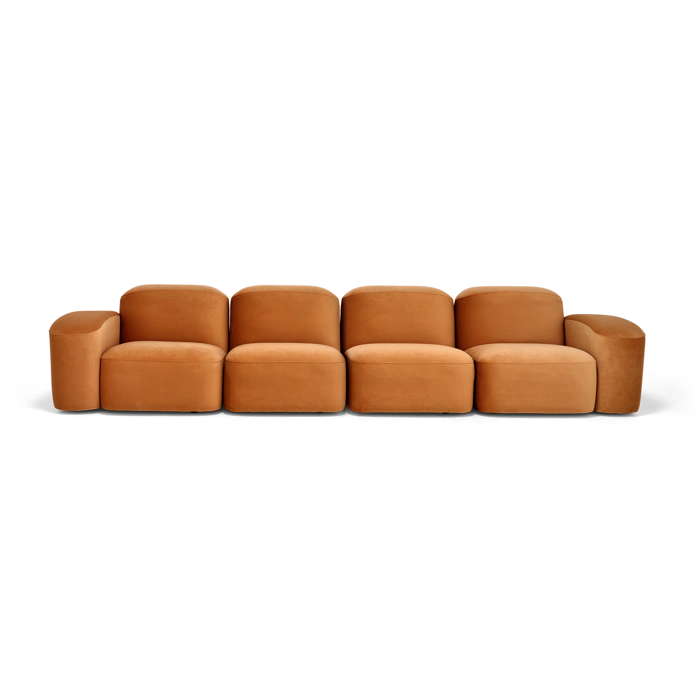 Muse 4 Seat Sofa - [ Malibu Caramel ]