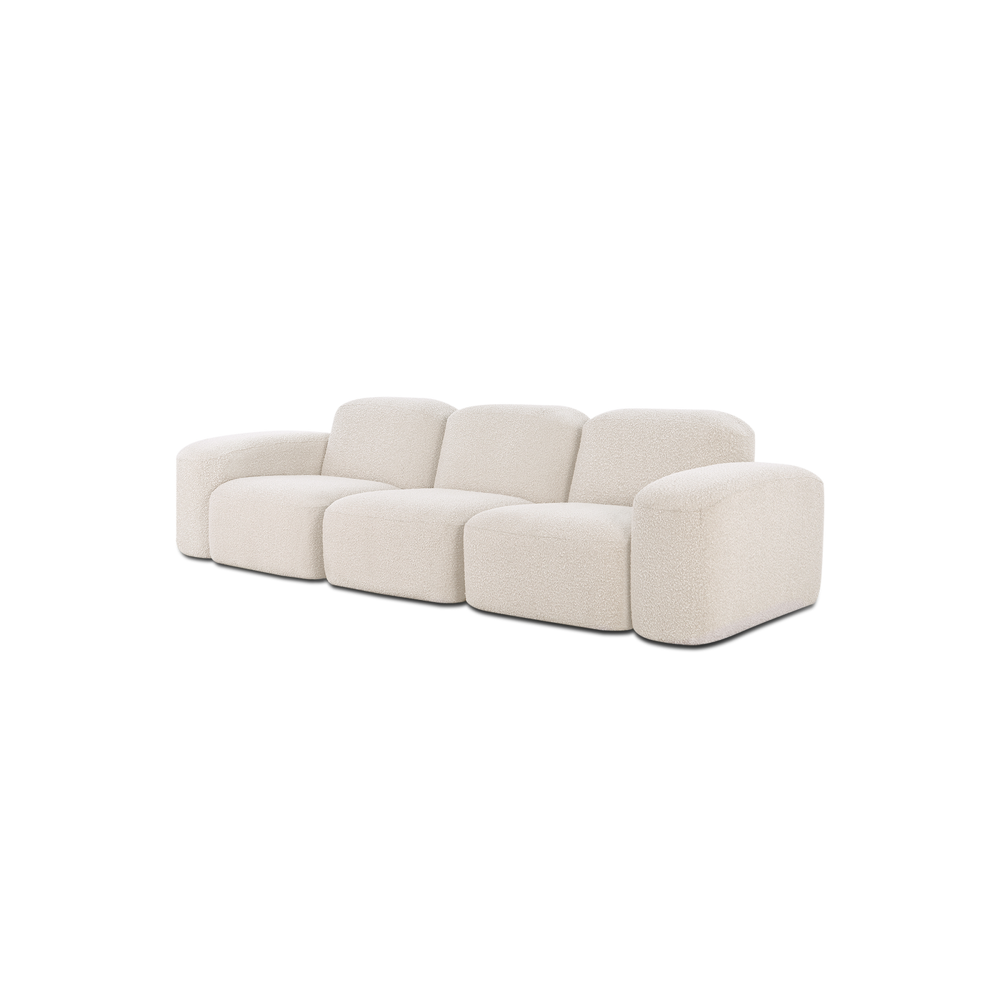 Muse 3 Seat Sofa - [ Bronte Whipped Cream ]