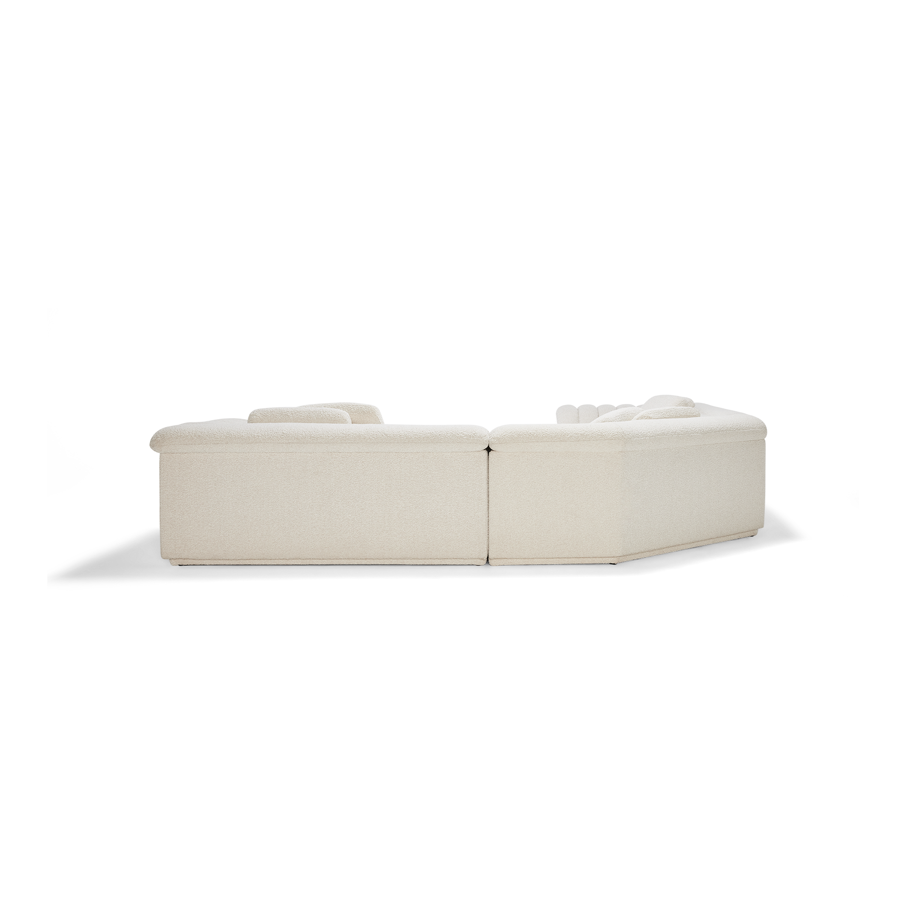 Float 3 Piece Modular Sofa - [ Bronte La Creme ]