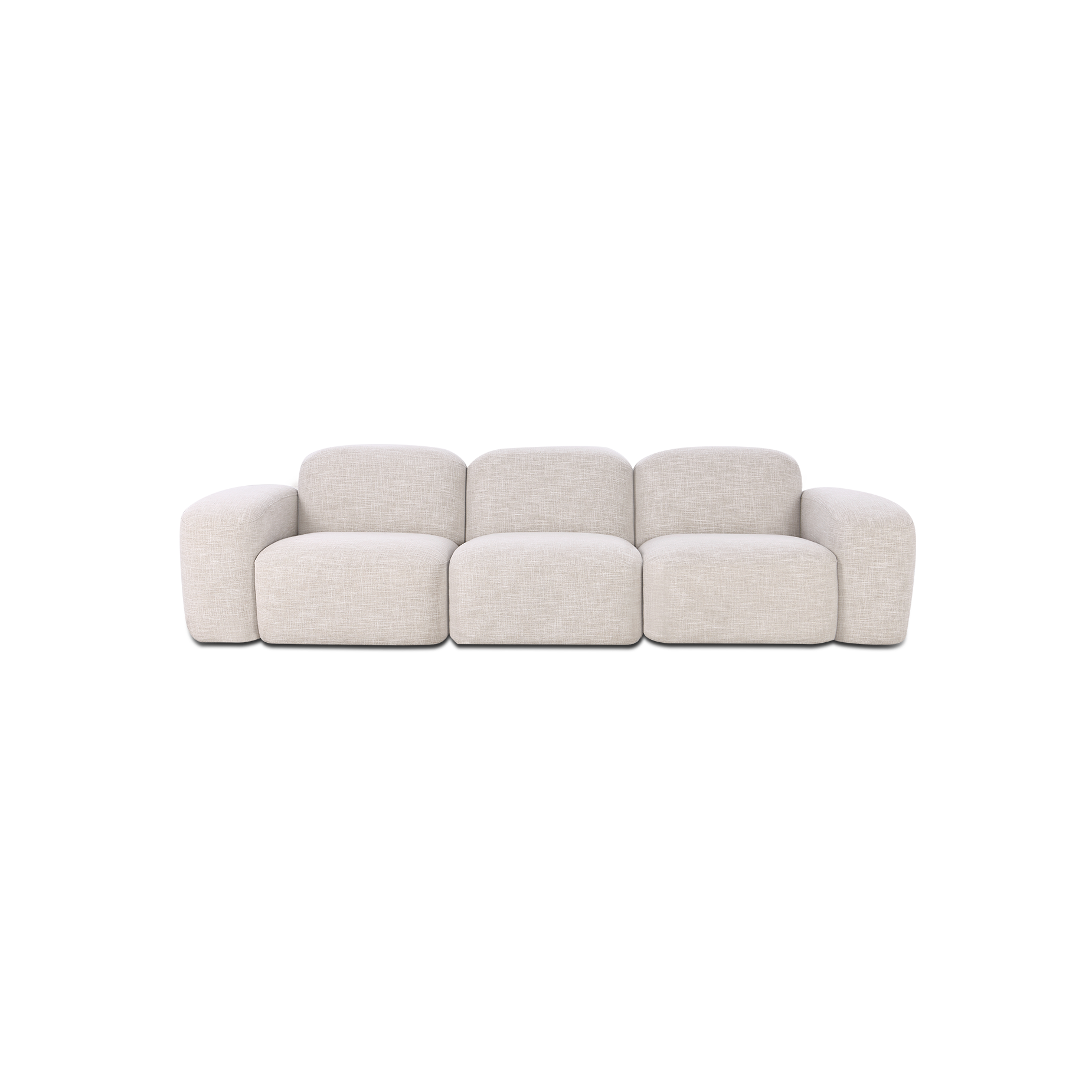 Muse 3 Seat Sofa - [ Byron Oyster ]