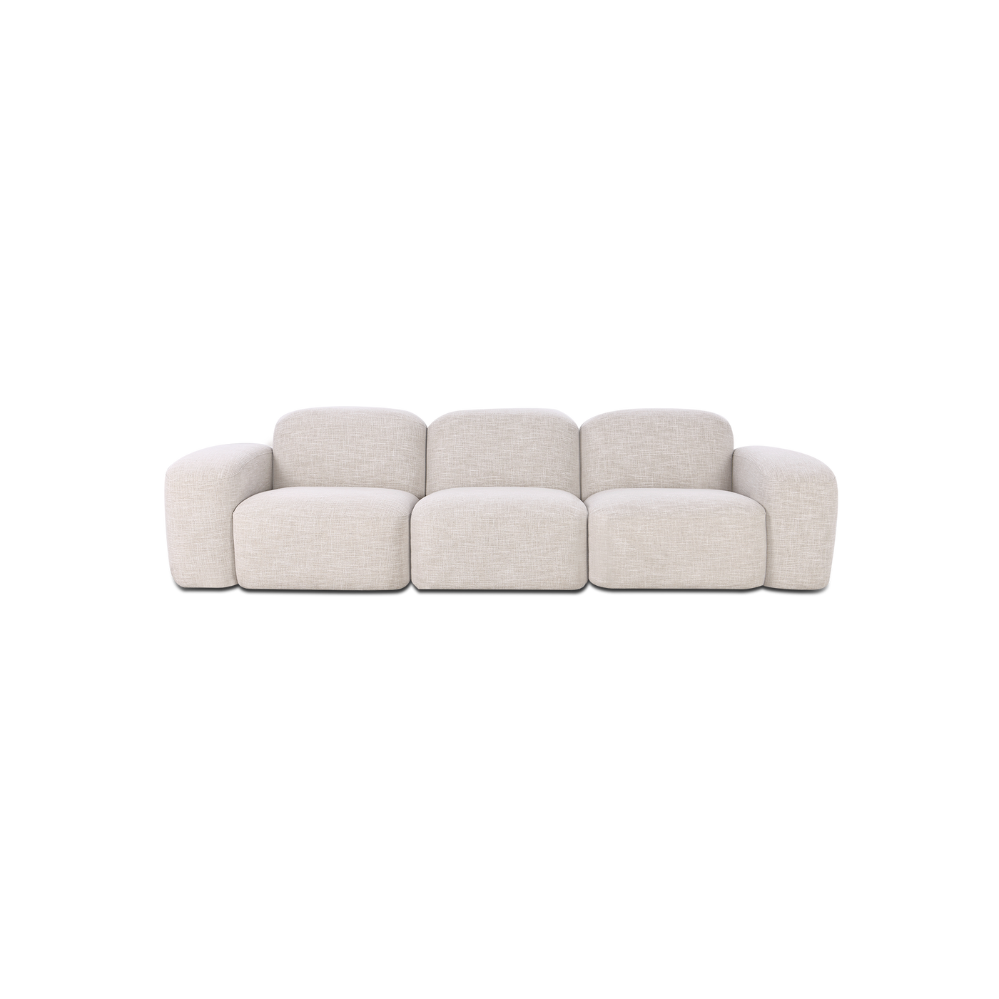 Muse 3 Seat Sofa - [ Byron Oyster ]